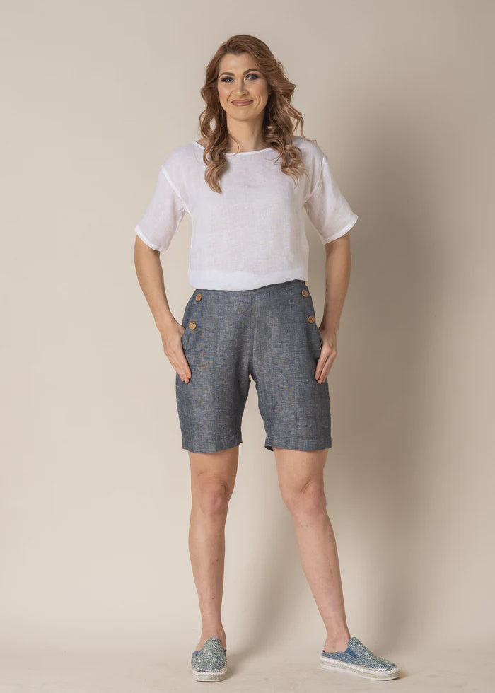 Georgina Shorts - Blue