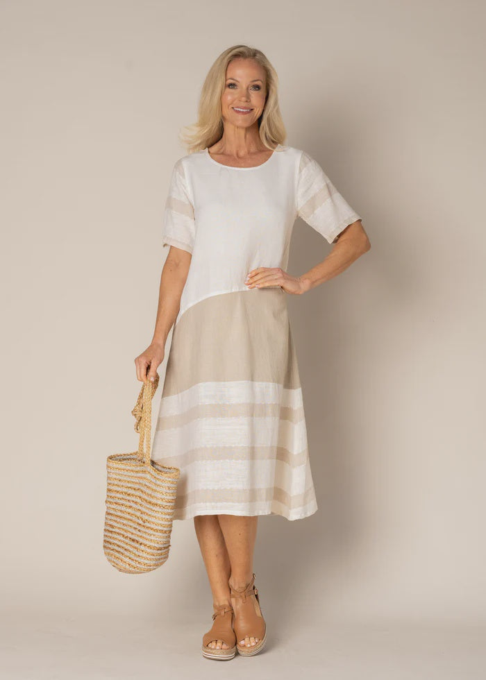 Elysia Dress - Latte